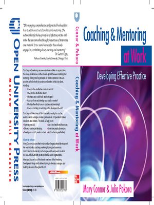 cover image of Coaching and Mentoring at Work